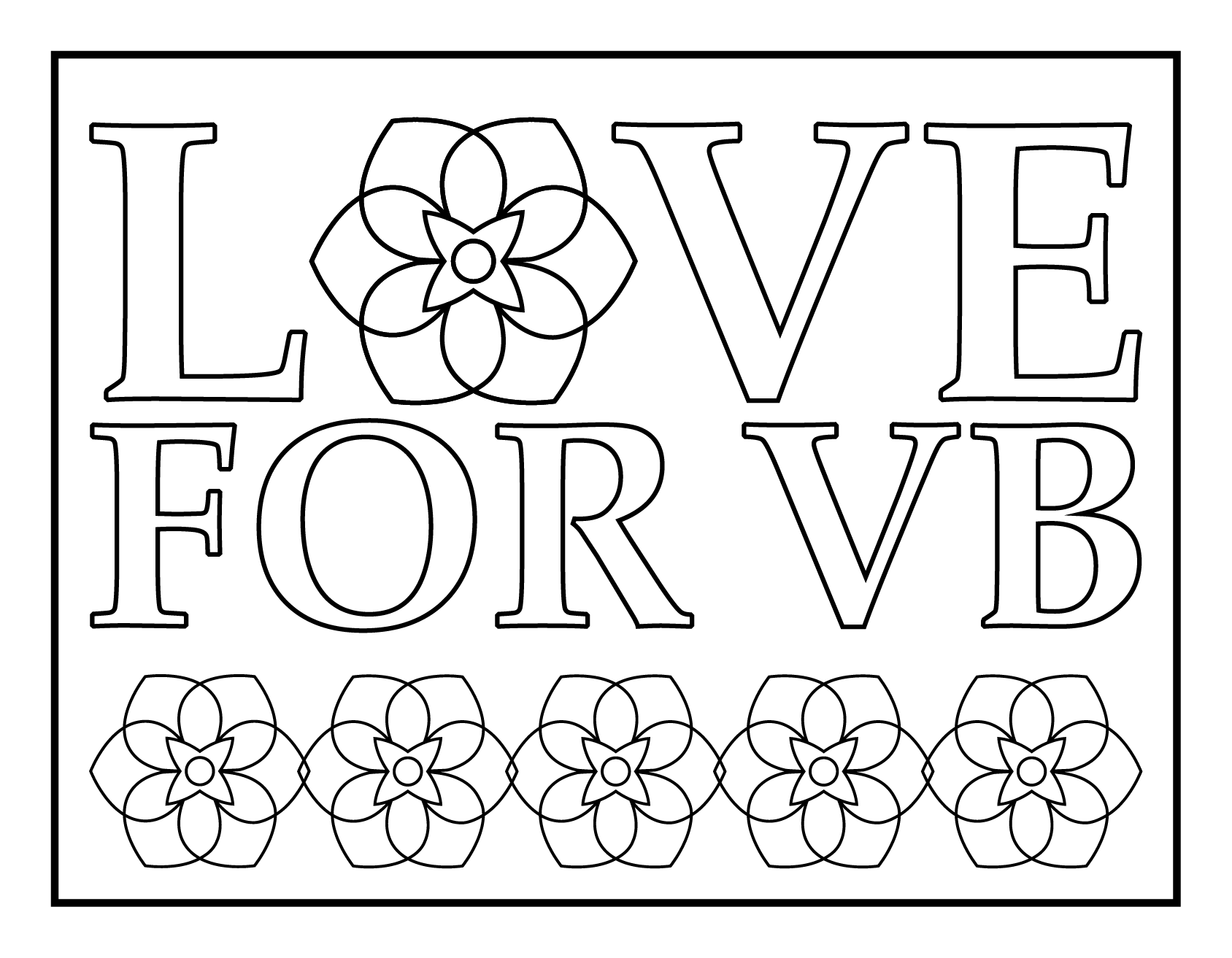 2024 Coloring Sheet Option 2