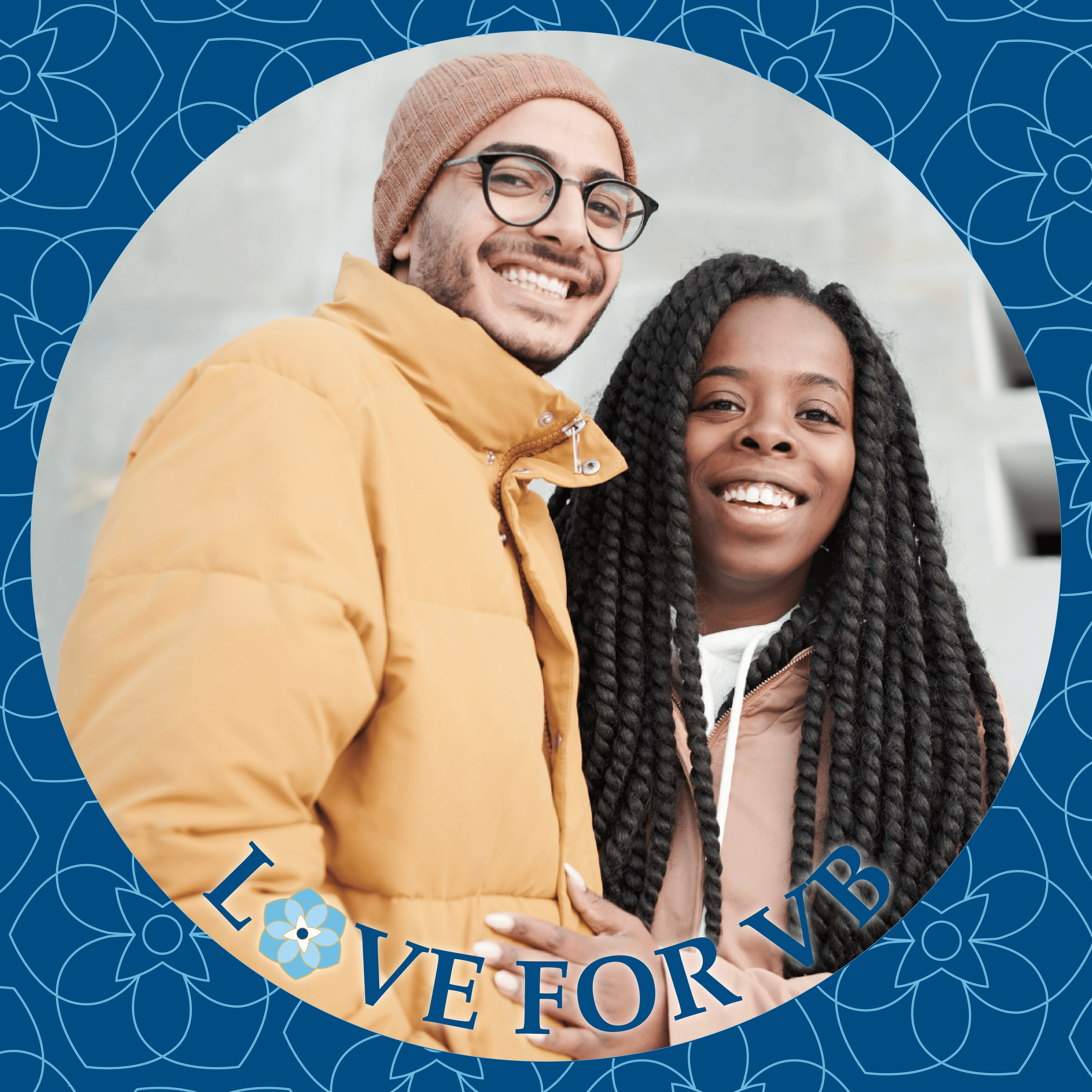 2025 Love For VB Social Media Frame