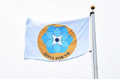 White Love For VB Flag